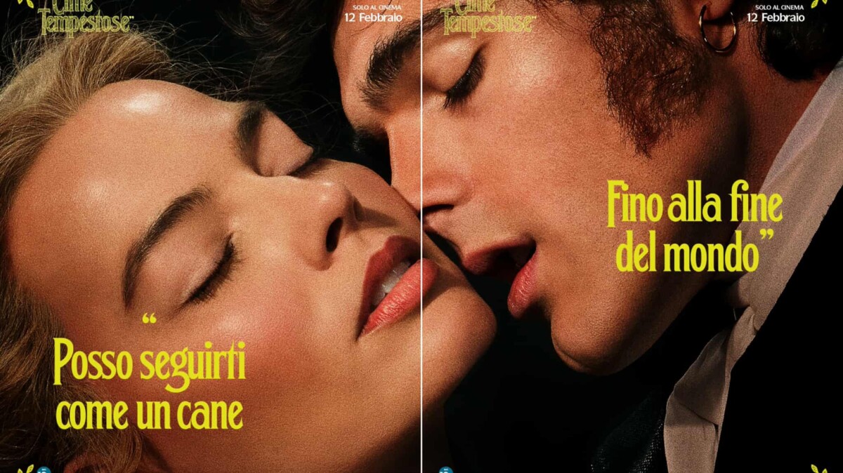 Cime Tempestose: i nuovi poster con Margot Robbie e Jacob Elordi