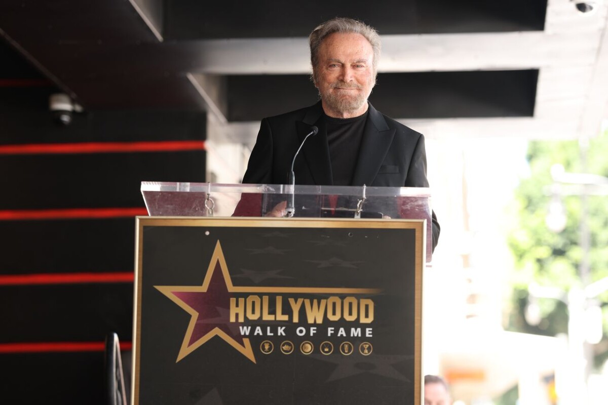 Franco Nero ha ricevuto la stella sulla Walk of Fame