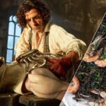 frankenstein - guillermo del toro - risotto nero gamberi e zafferano