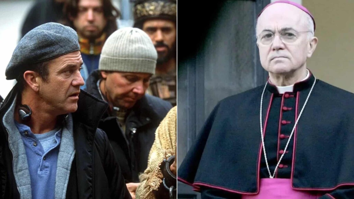 mel gibson arcivescovo viganò