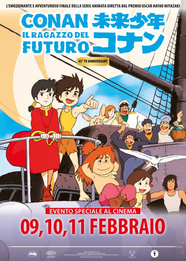 poster conan - il ragazzo dl futuro