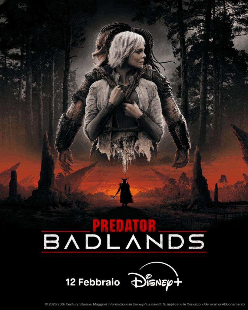 predators: badlands key art disney+