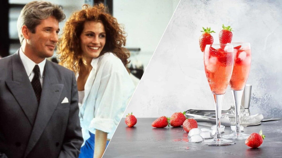 Dolcezza e bollicine: il cocktail romantico che ricorda Pretty Woman
