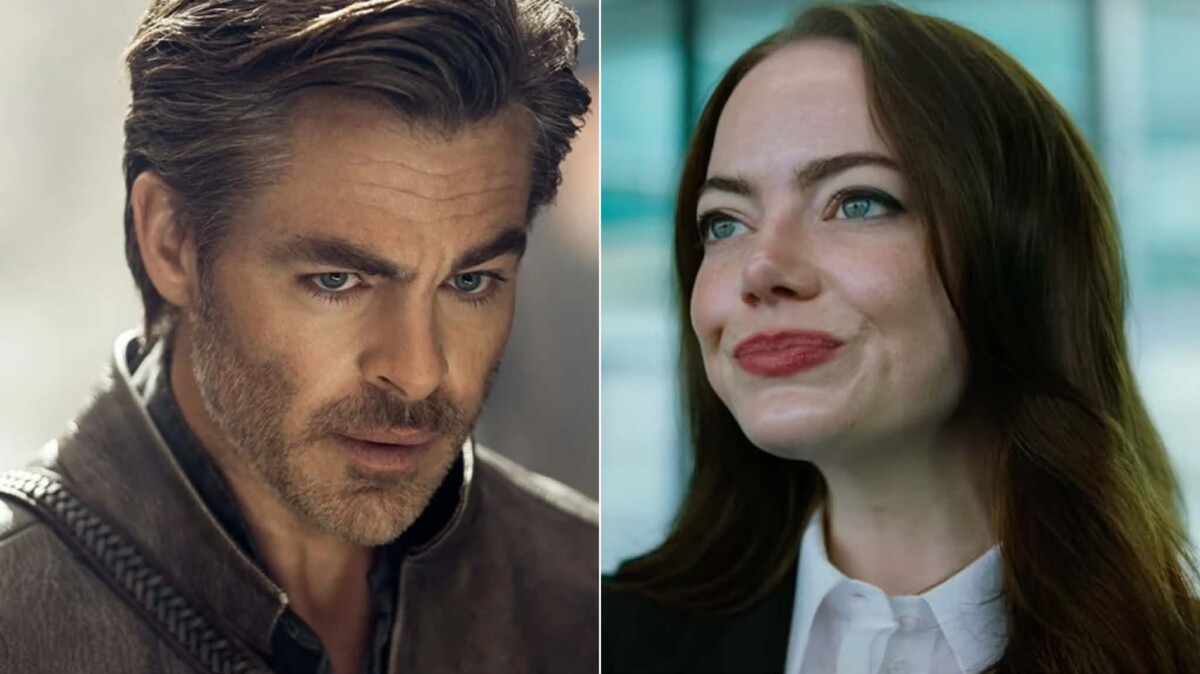chris pine emma stone
