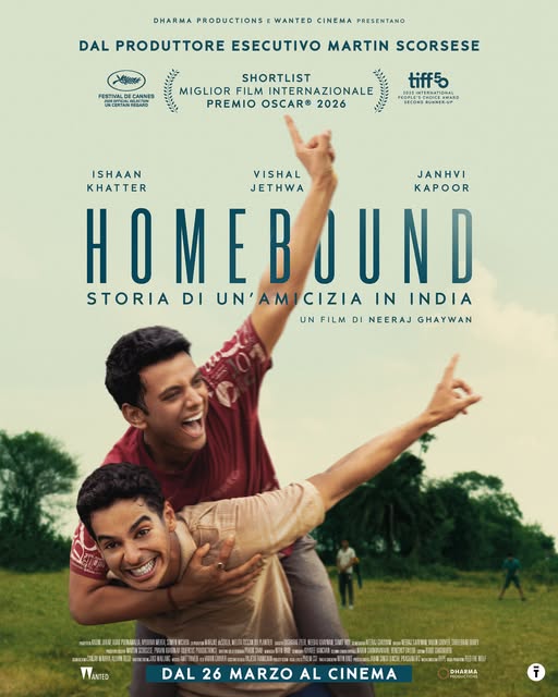 poster homebound - storia di un'amicizia in india