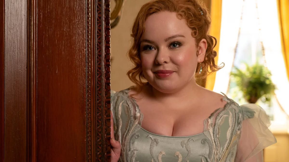 Nicola Coughlan in bridgerton 3