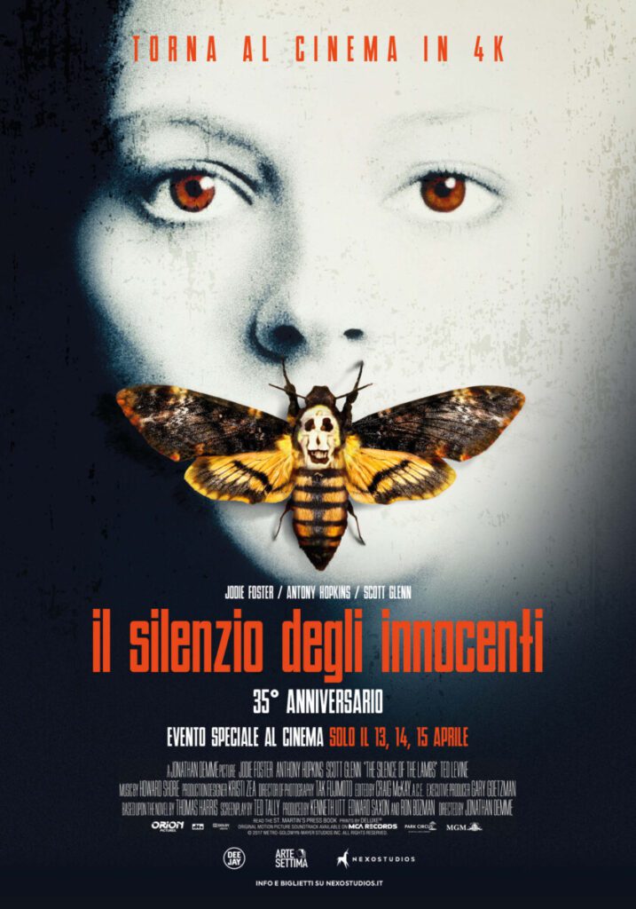 il silenzio degli innocenti poster