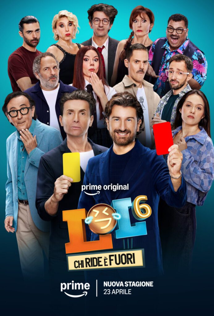 poster sesta stagione LOL: Chi ride è fuori