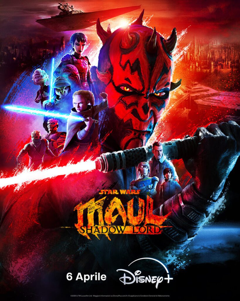 Star Wars Maul – Shadow Lord poster