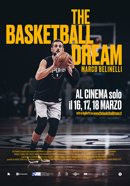 poster THE BASKETBALL DREAM – MARCO BELINELLI
