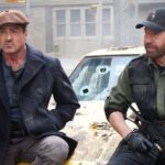 sylvester stallone e chuck norris ne I mercenari