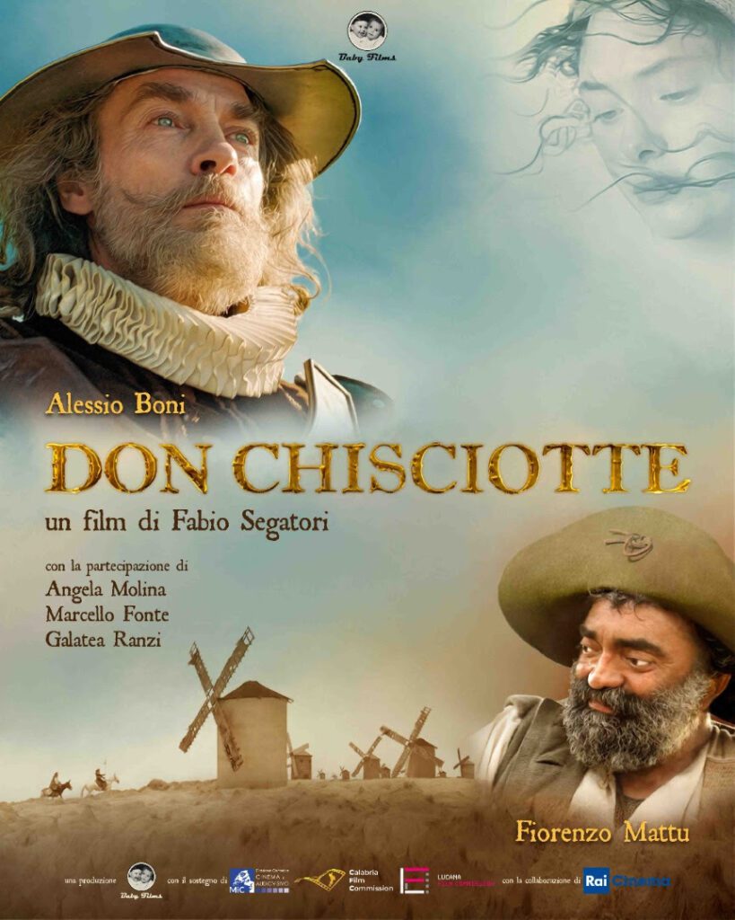 poster film on chisciottte con alessio boni