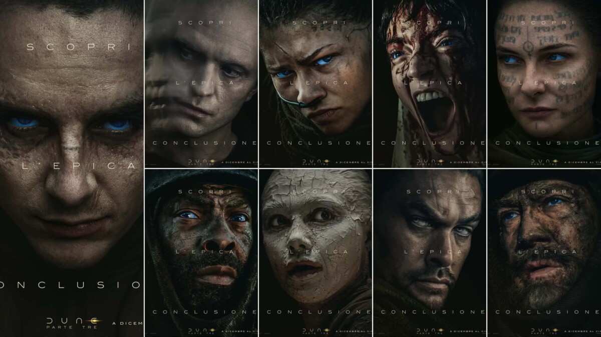 primi character poster dune: parte 3
