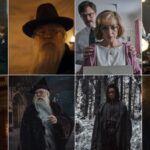 collage immagini serie harry potter