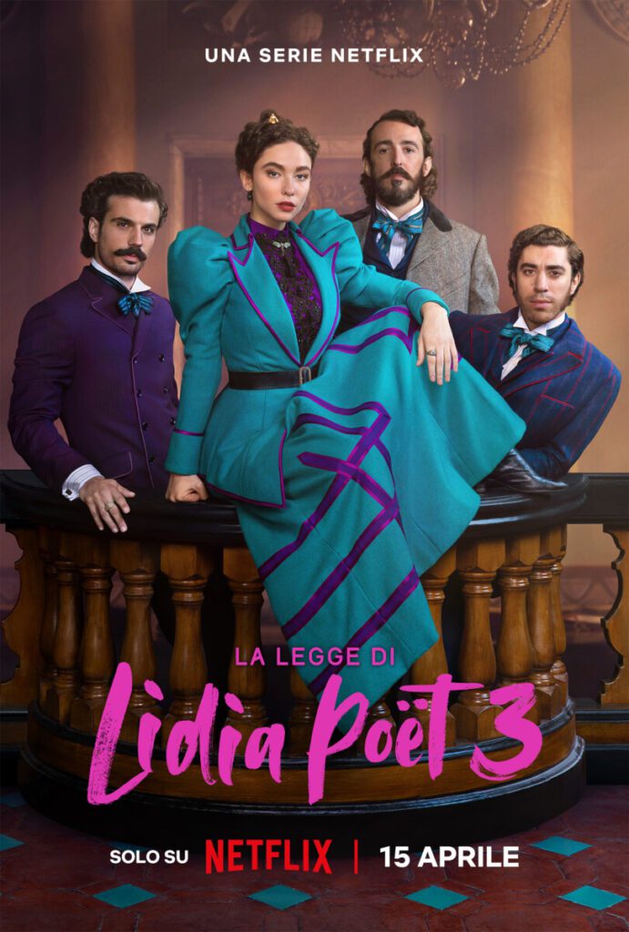 poster terza stagione La Legge di Lidia Poët