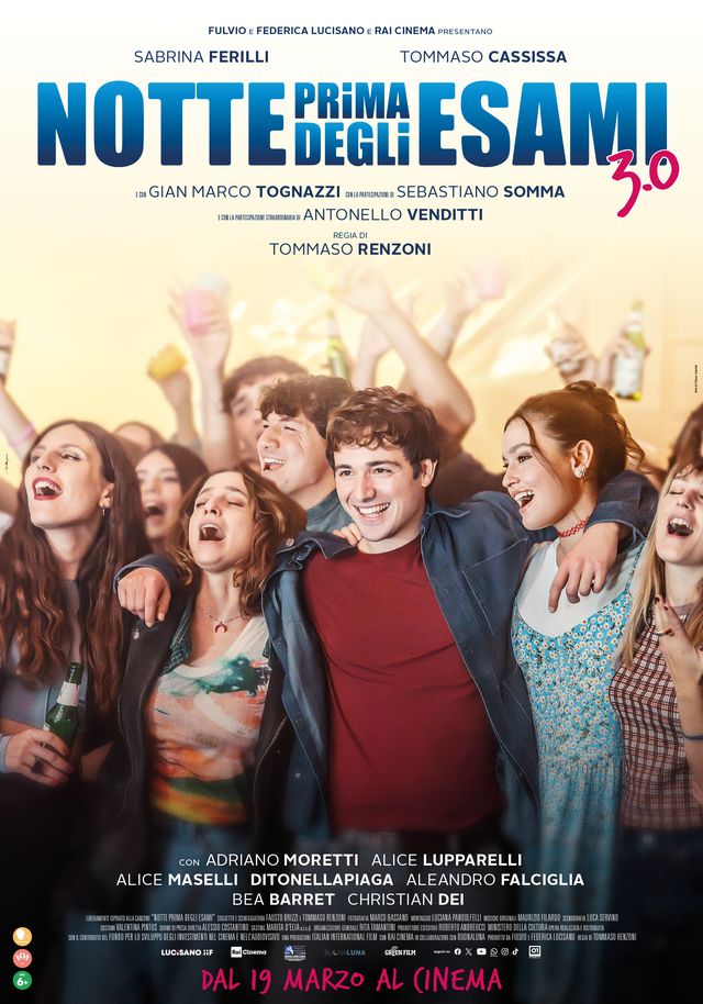 notte prima degli esami 3.0 poster