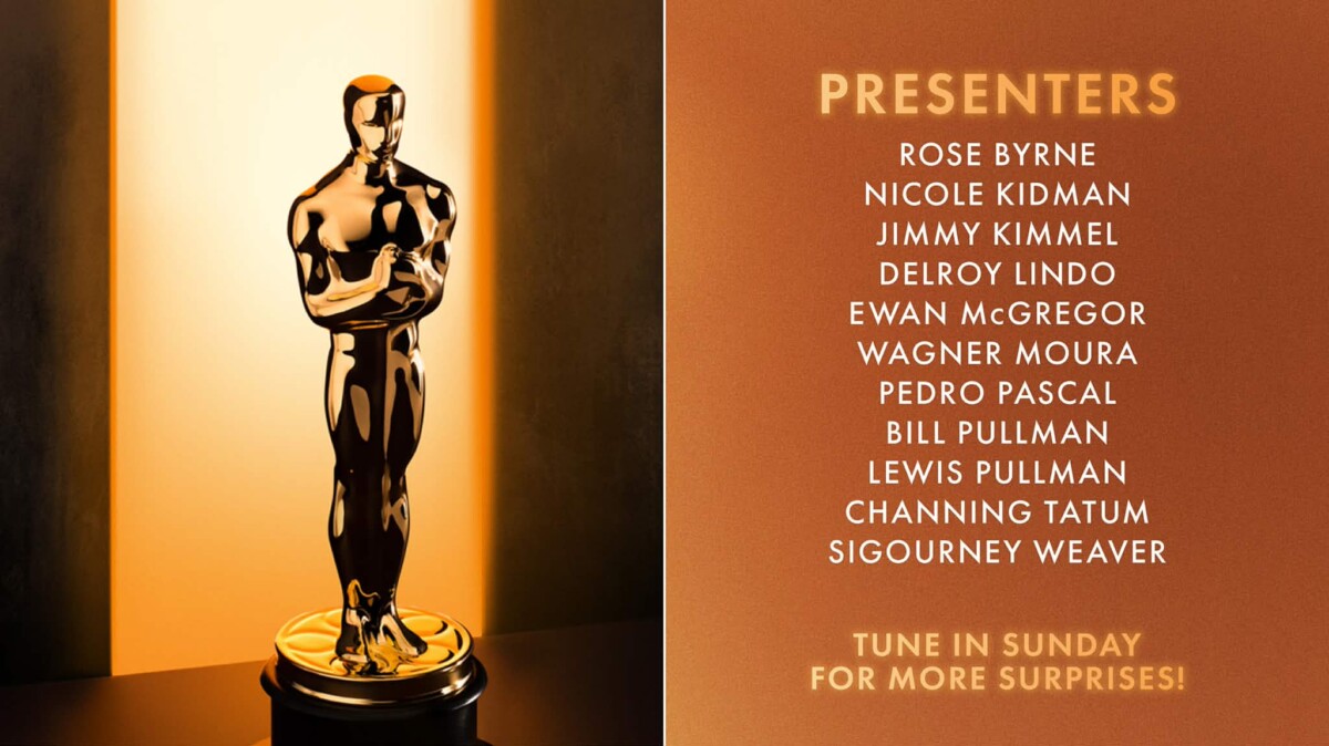Oscar 2026: svelato il cast completo dei presentatori