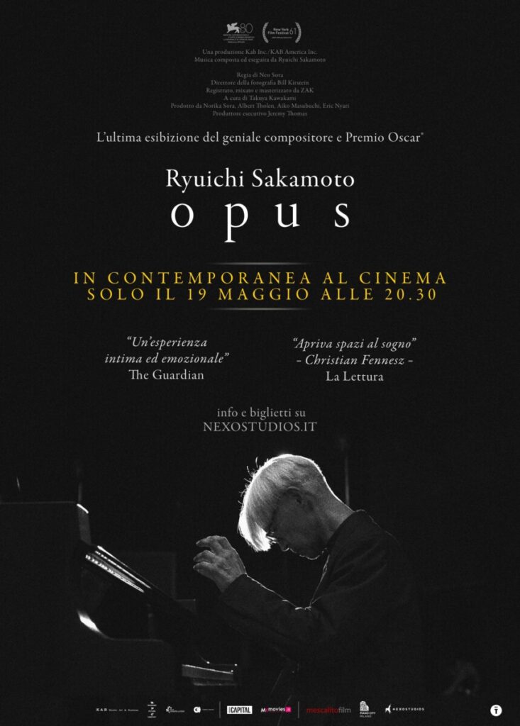 poster RYUICHI SAKAMOTO | OPUS 