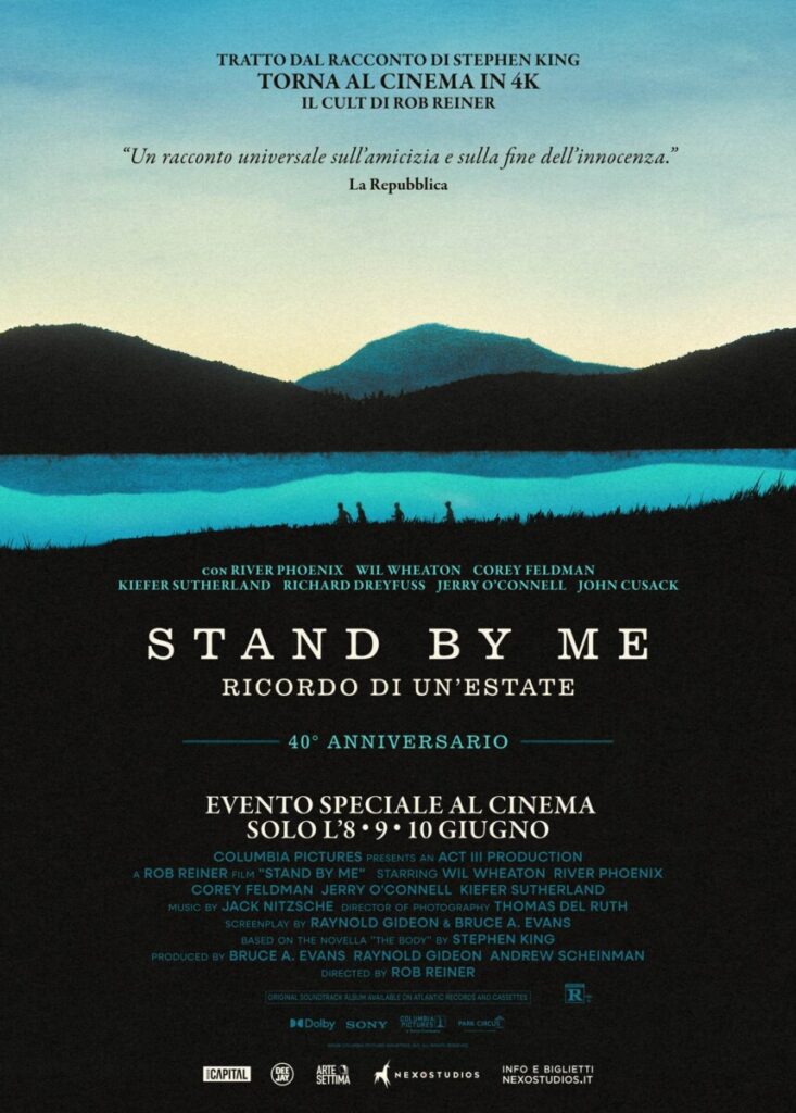 poster Stand By Me di Rob Reiner 
