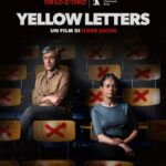 poster yellow letters
