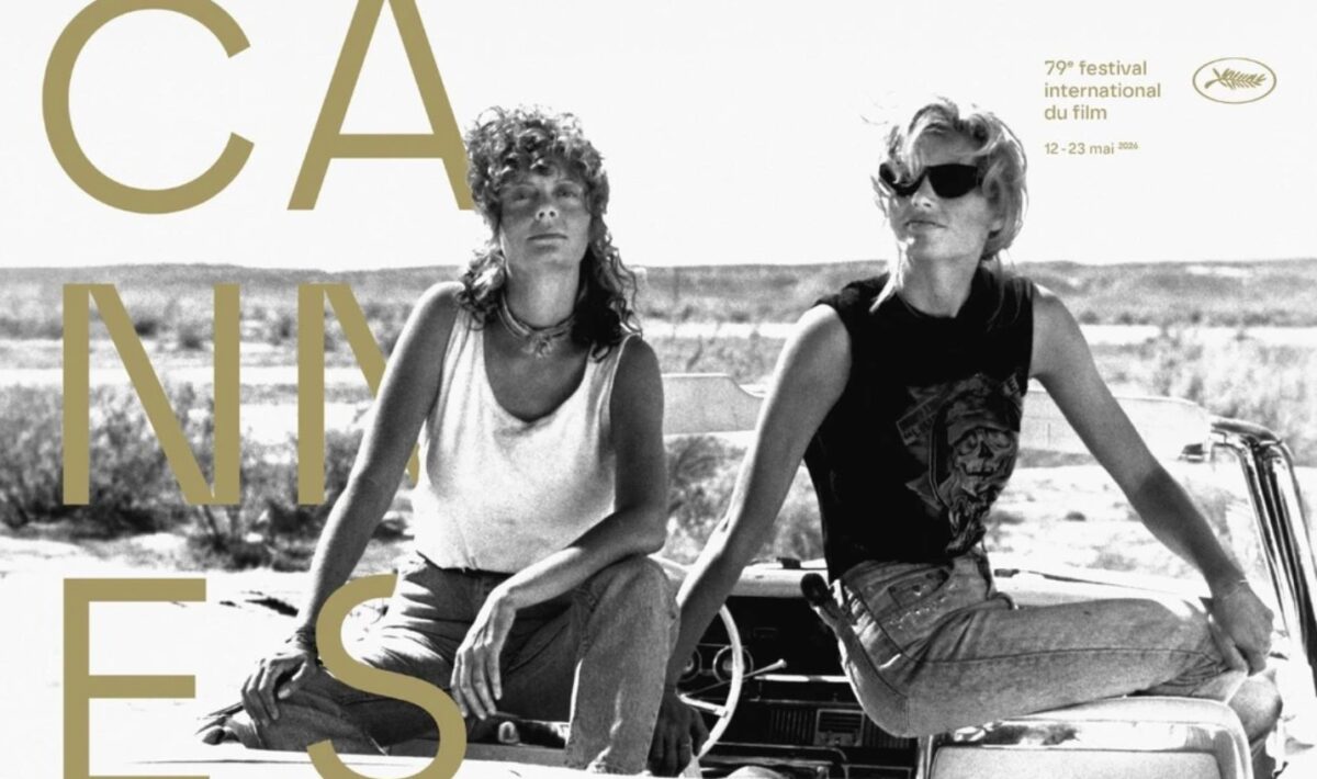 Cannes 79: Thelma & Louise icone di libertà e amicizia protagoniste nel poster ufficiale