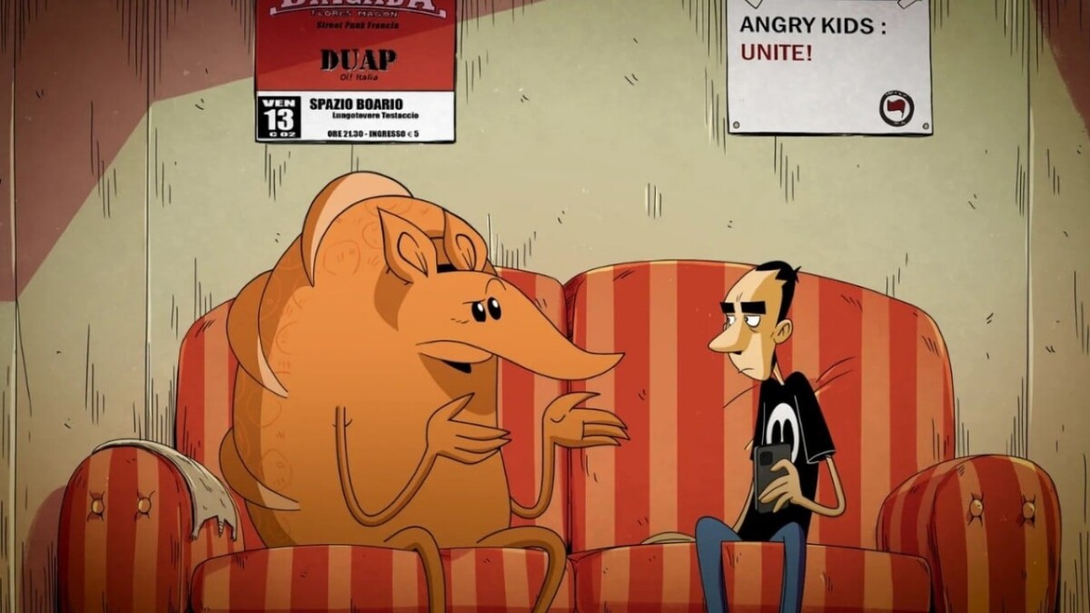 immagine serie due spicci ci zerocalcare