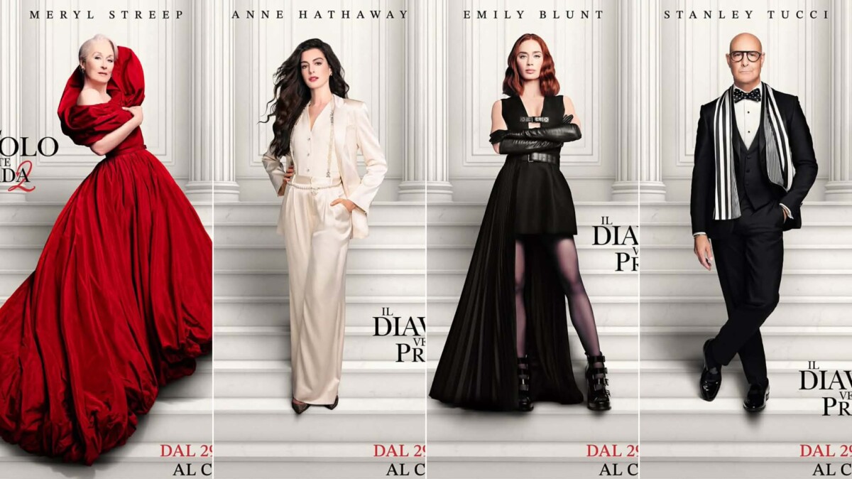 Il Diavolo Veste Prada 2: i protagonisti ritratti nei character poster ufficiali