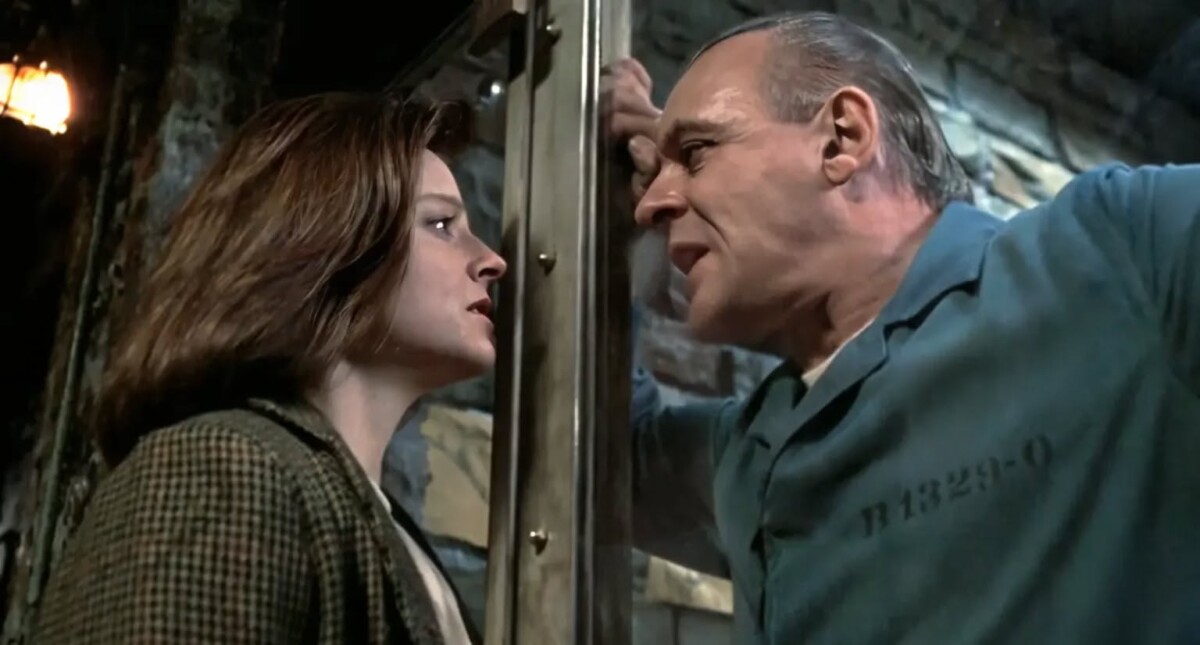 jodie foster e anthony hokpkins ne il silenzio degli innocenti