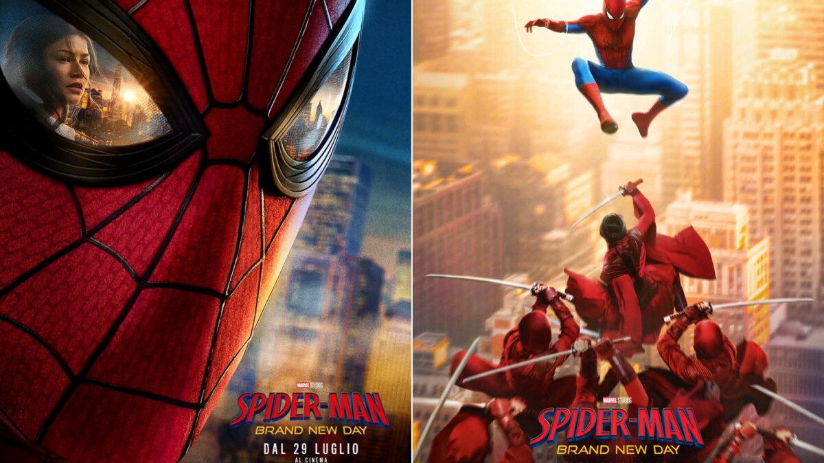 Spider-Man: Brand New Day, i teaser poster dell’atteso film al cinema a luglio