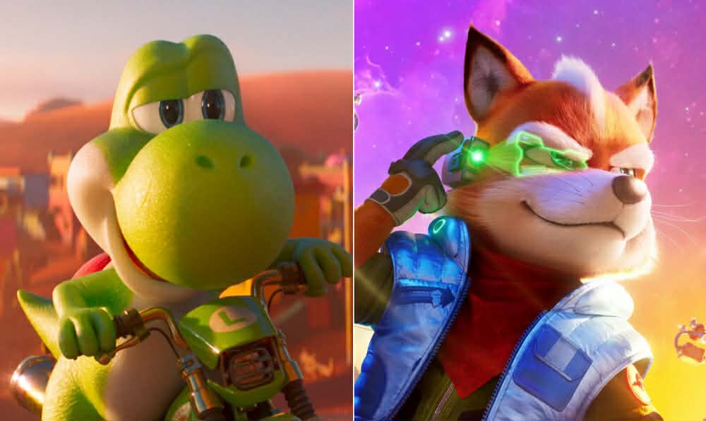 yoshi fox mccloud supe mario galaxy il film