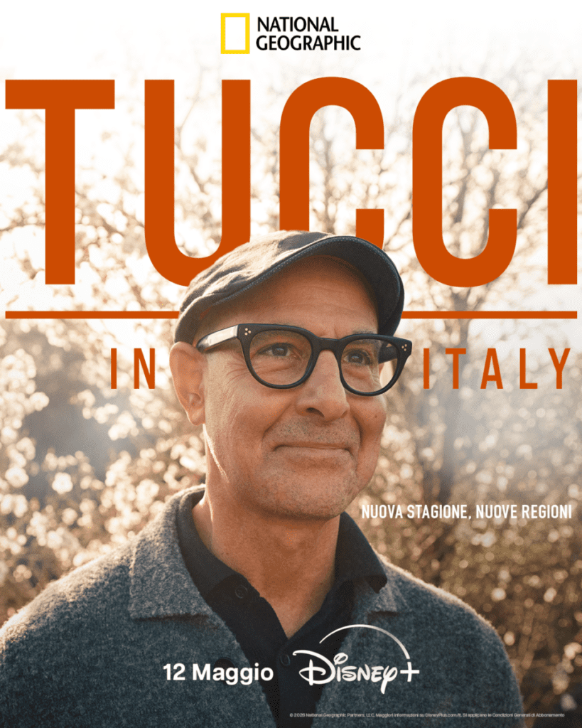 tucci in italy key art seconda stagione