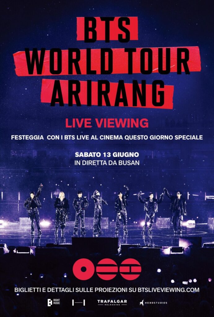 poster BTS WORLD TOUR ‘ARIRANG’ IN BUSAN: LIVE VIEWING