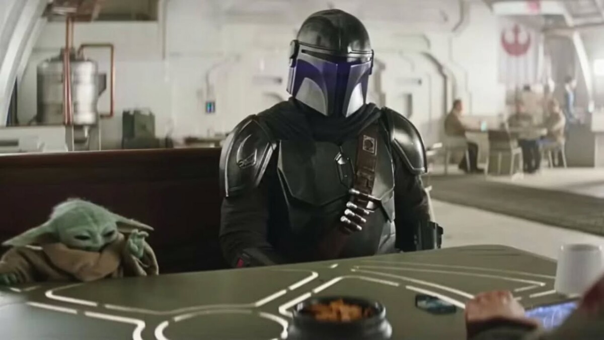 The mandalorian and grogu