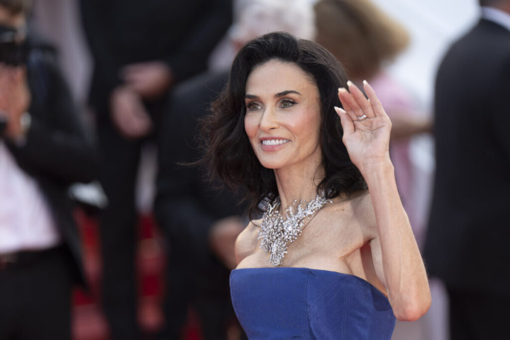 Demi Moore a Cannes 79 Foto Martina Dal Piano per Think Movies