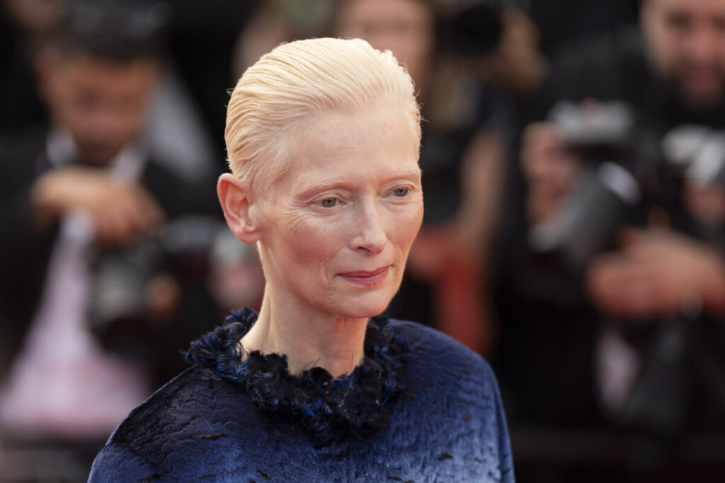Tilda Swinton a Cannes 79 Foto Martina Dal Piano per Think Movies