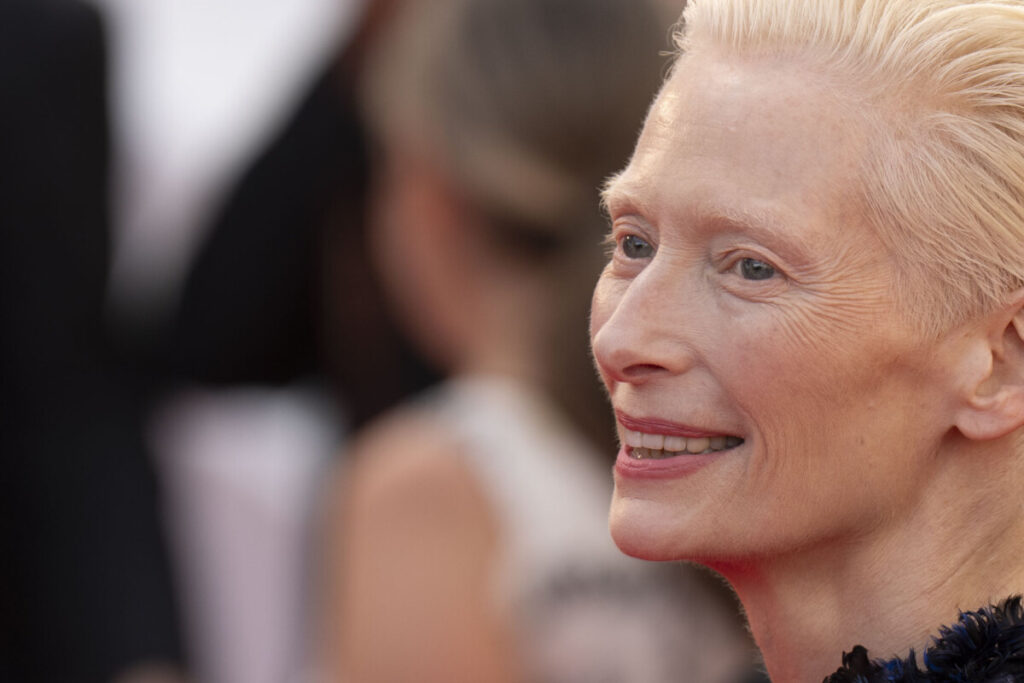 Tilda Swinton a Cannes 79 Foto Martina Dal Piano per Think Movies