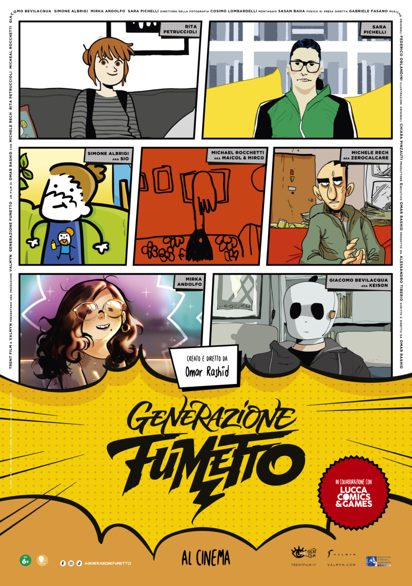 poster generazione fumetto