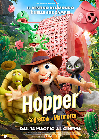 poster hopper - il segreto della marmotta