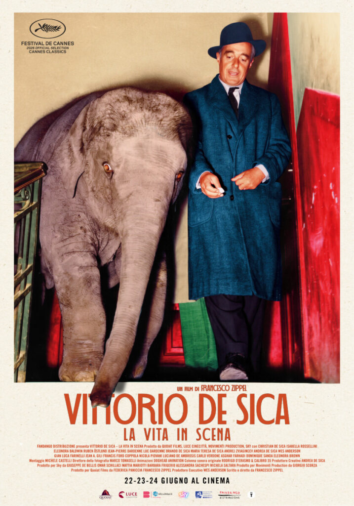 poster Vittorio De Sica – La vita in scena