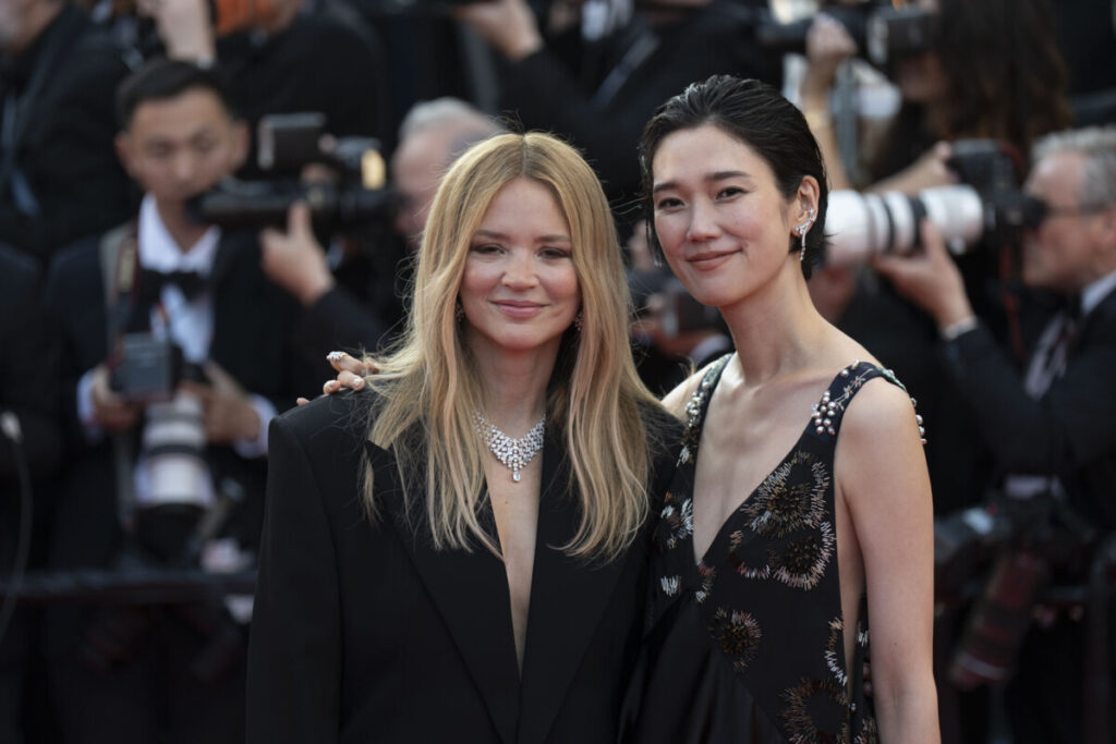 Virginie Efira e Okamoto Tao a Cannes 79 - Foto Martina Dal Piano per Think Movies