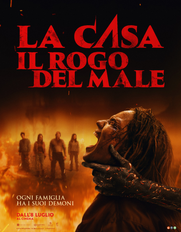 la casa: il rogo del male poster