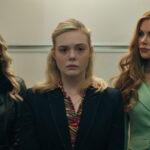 Michelle Pfeiffer, Elle Fanning e Nicole Kidman in “Margo ha problemi di soldi”, ora disponibile su Apple TV.