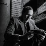 Ben Reilly/Spiderman (Nicolas Cage) in SPIDER-NOIR Photo: Aaron Epstein/Prime © Amazon Content Services LLC
