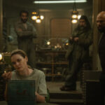 Rebecca Ferguson, Avi Nash, Rick Gomez, Common e Harriet Walter in “Silo”, disponibile dal 3 luglio 2026 su Apple TV.
