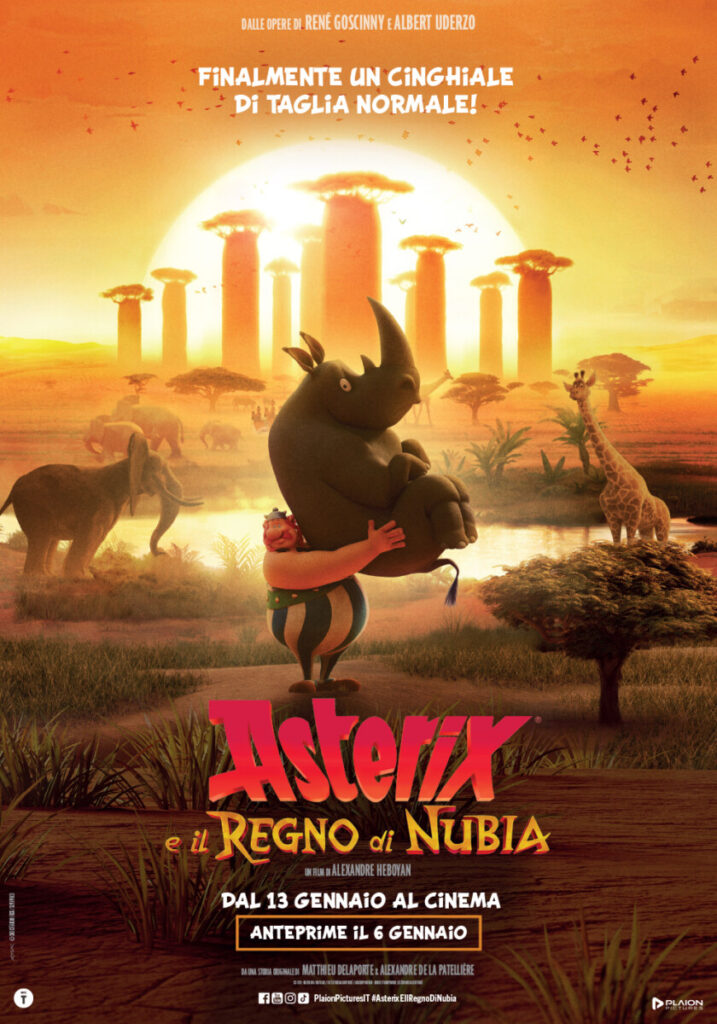 Asterix e il Regno di Nubia poster