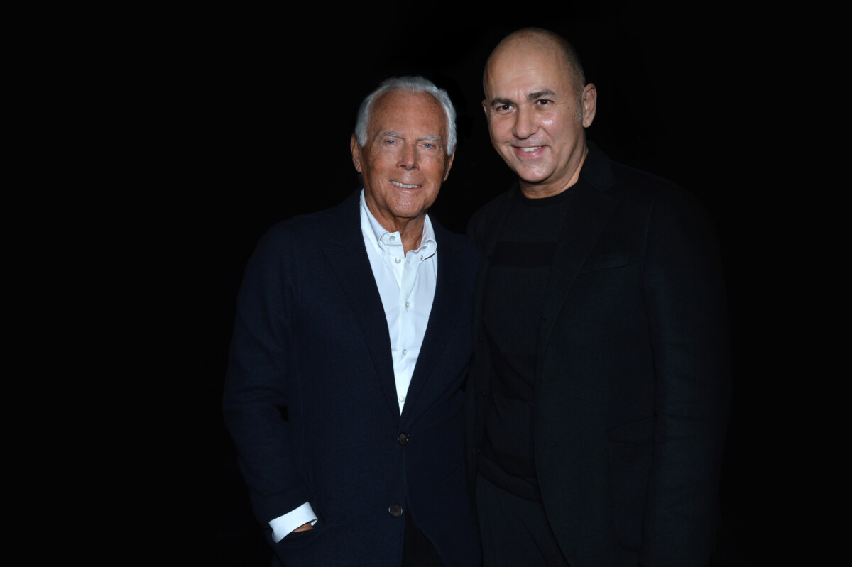 Giorgio Armani e Ferzan Ozpetek - photo credit Stefano Guindani