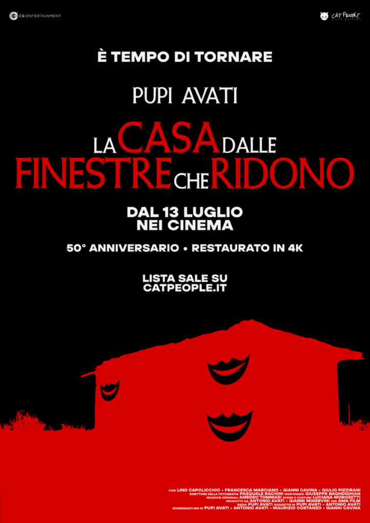 poster la casa dalle finestre che ridono