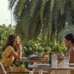 Eva Longoria (Isolde) and Maia Reficco (Ry) in THE LAST SUNRISE Photo Credit: Lucia Faraig / Prime © Amazon Content Services LLC