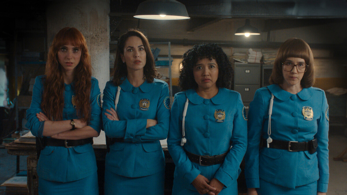 Natalia Téllez, Bárbara Mori, Amorita Rasgado e Ximena Sariñana in "Women in Blue (Las Azules)", in anteprima il 12 agosto 2026 su Apple TV.