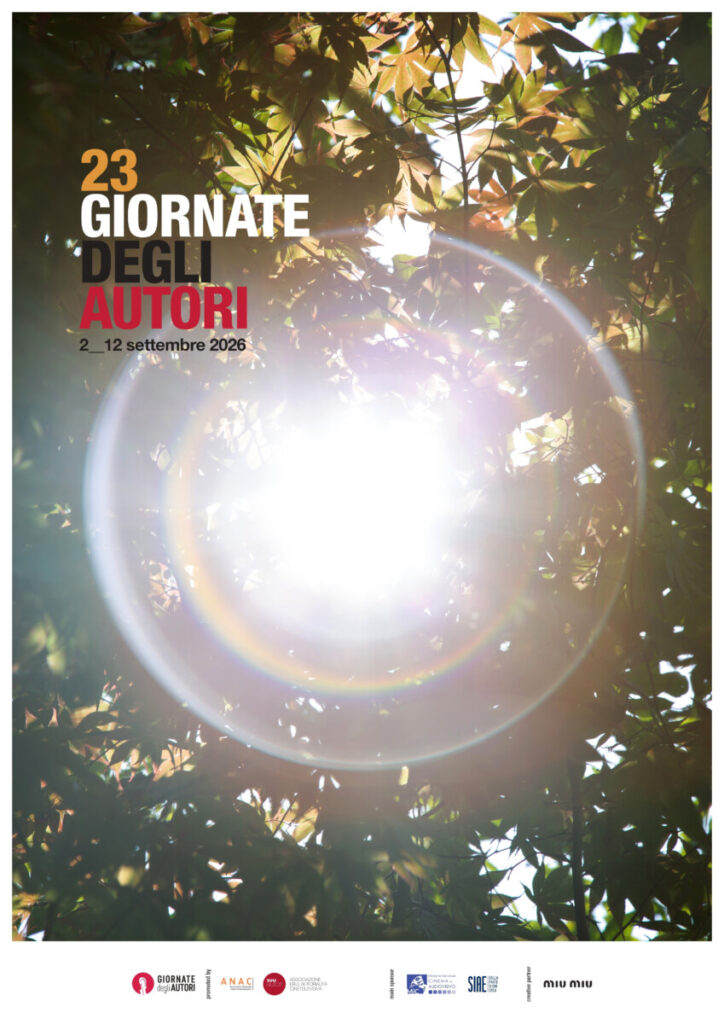 poster giornate degli autori 2026